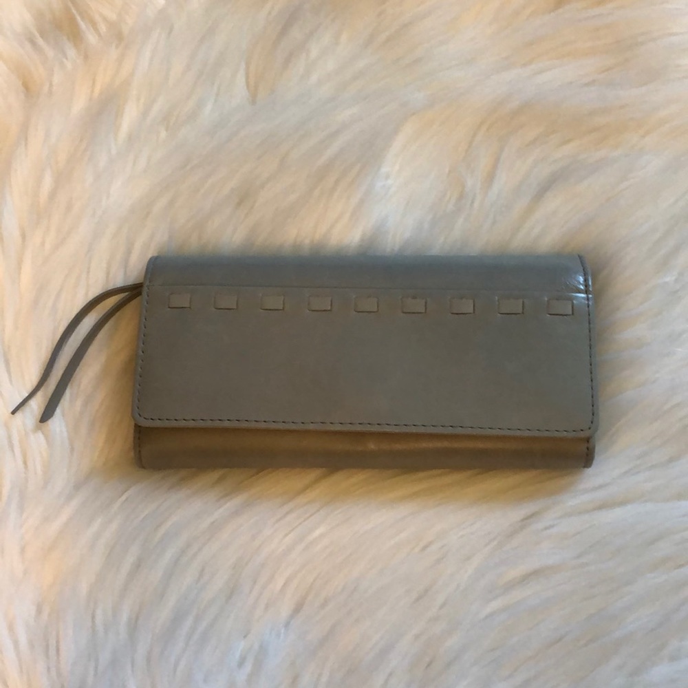 Gray HOBO wallet